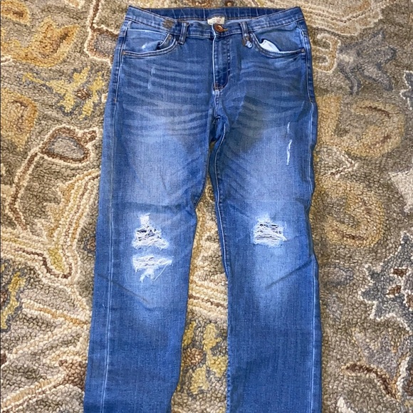 damage jeans for kids